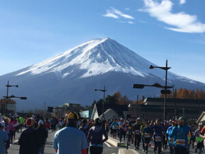 富士山マラソンの様子の画像