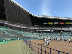 甲子園球場内の画像